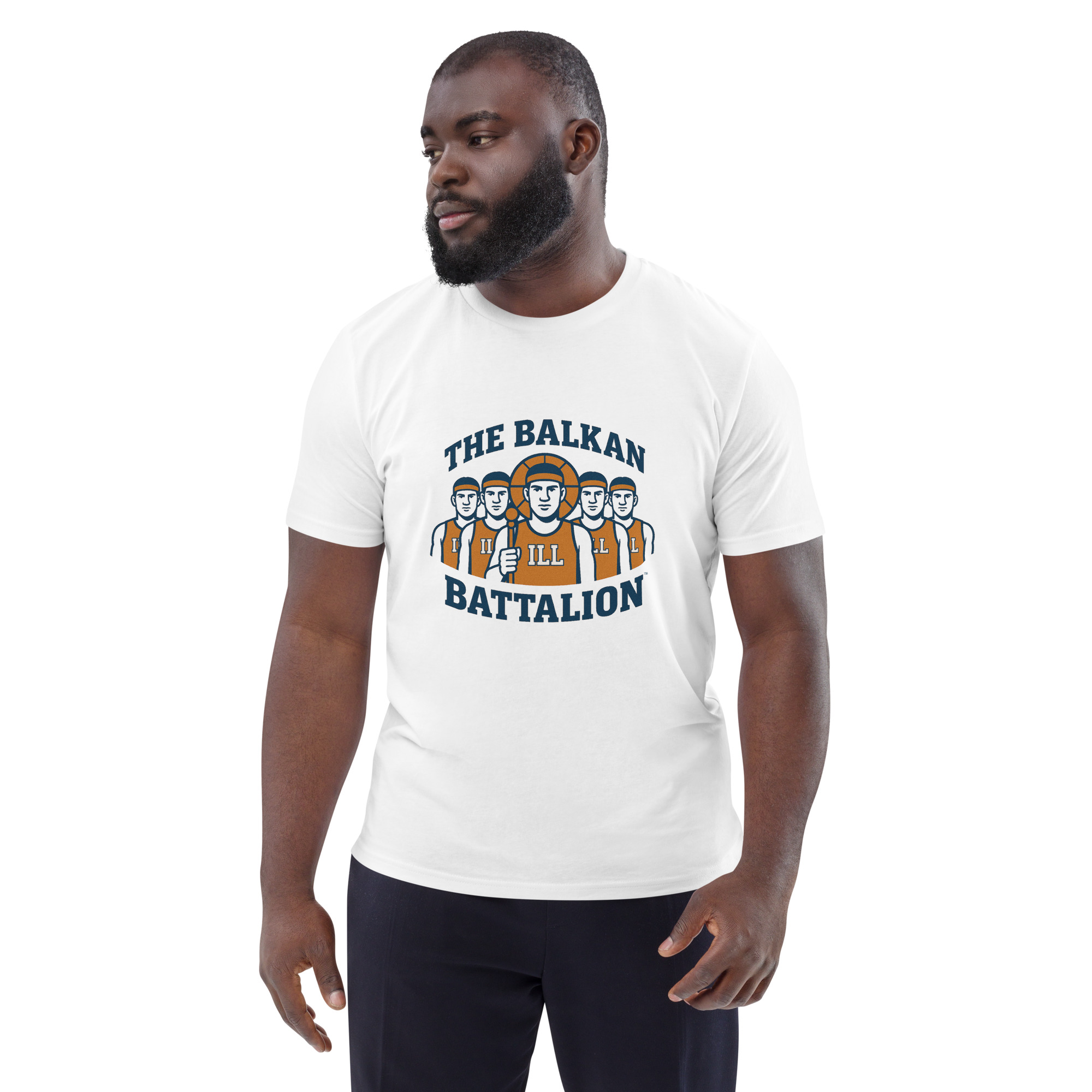 The Balkan Battalion Unisex organic cotton t-shirt