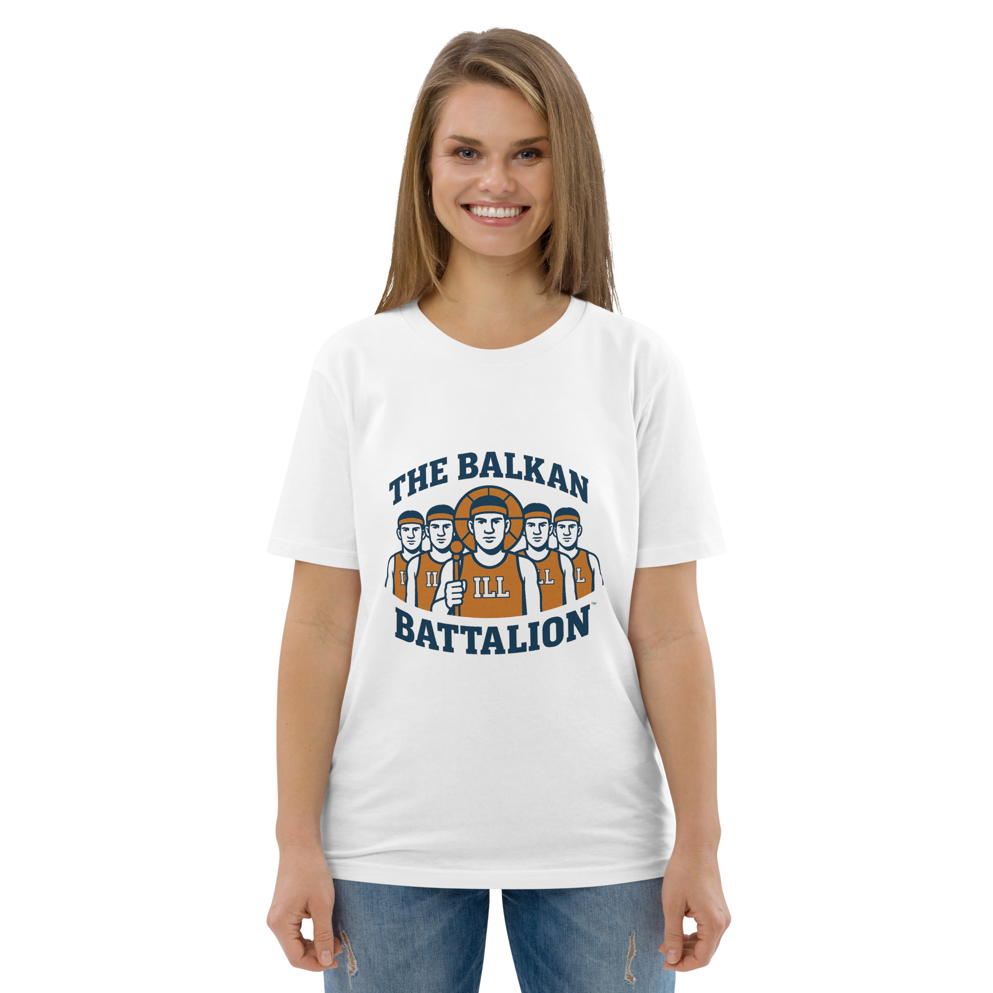 The Balkan Battalion Unisex organic cotton t-shirt - Image 4